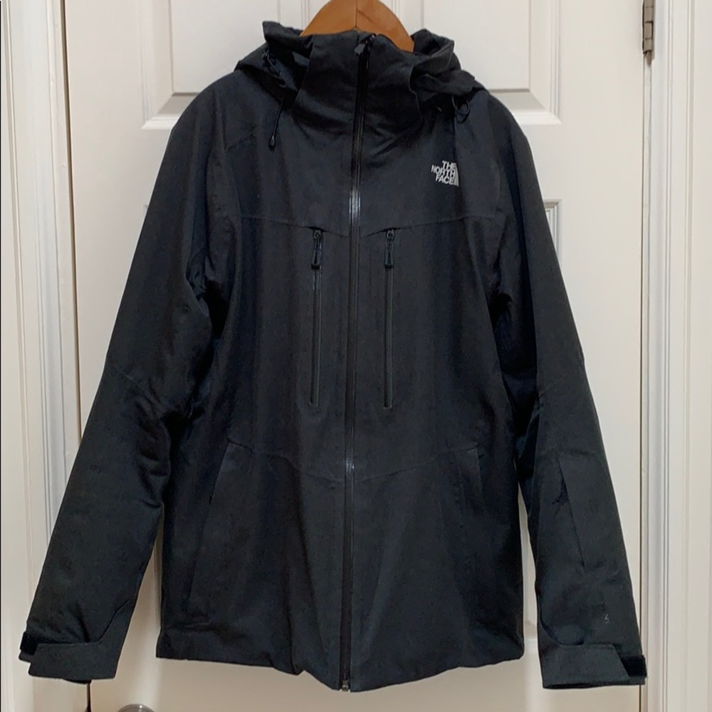 Men’s North Face ski jacket grey size M